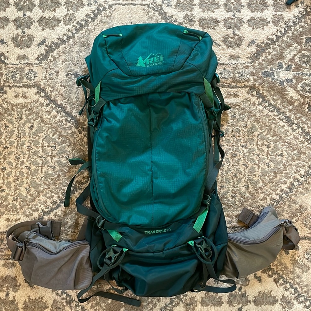 REI Traverse 70 backpack. Good condition. Make me an offer!
